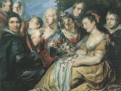 The Artist with the Van Noort Family (MK01), Peter Paul Rubens